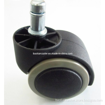 PU Castor/Wheel Caster with Two Color (BLH-50F-38-3)